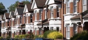 a row of terraced houses
